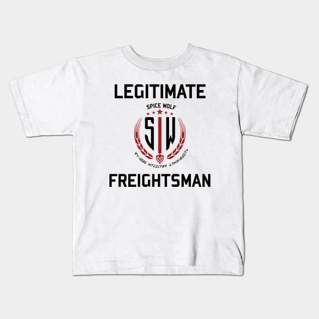Legitimate Freightsman Kids T-Shirt by SilhouetteZeroPodcast